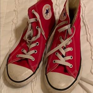 Red converse